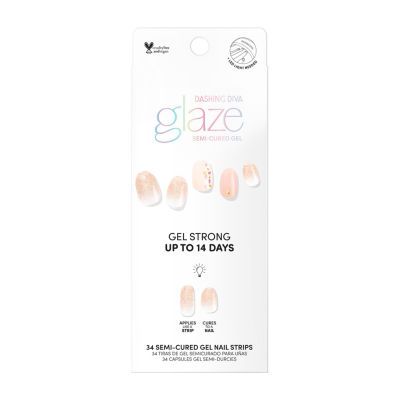 Dashing Diva Glaze Art Nail Strips Appliques