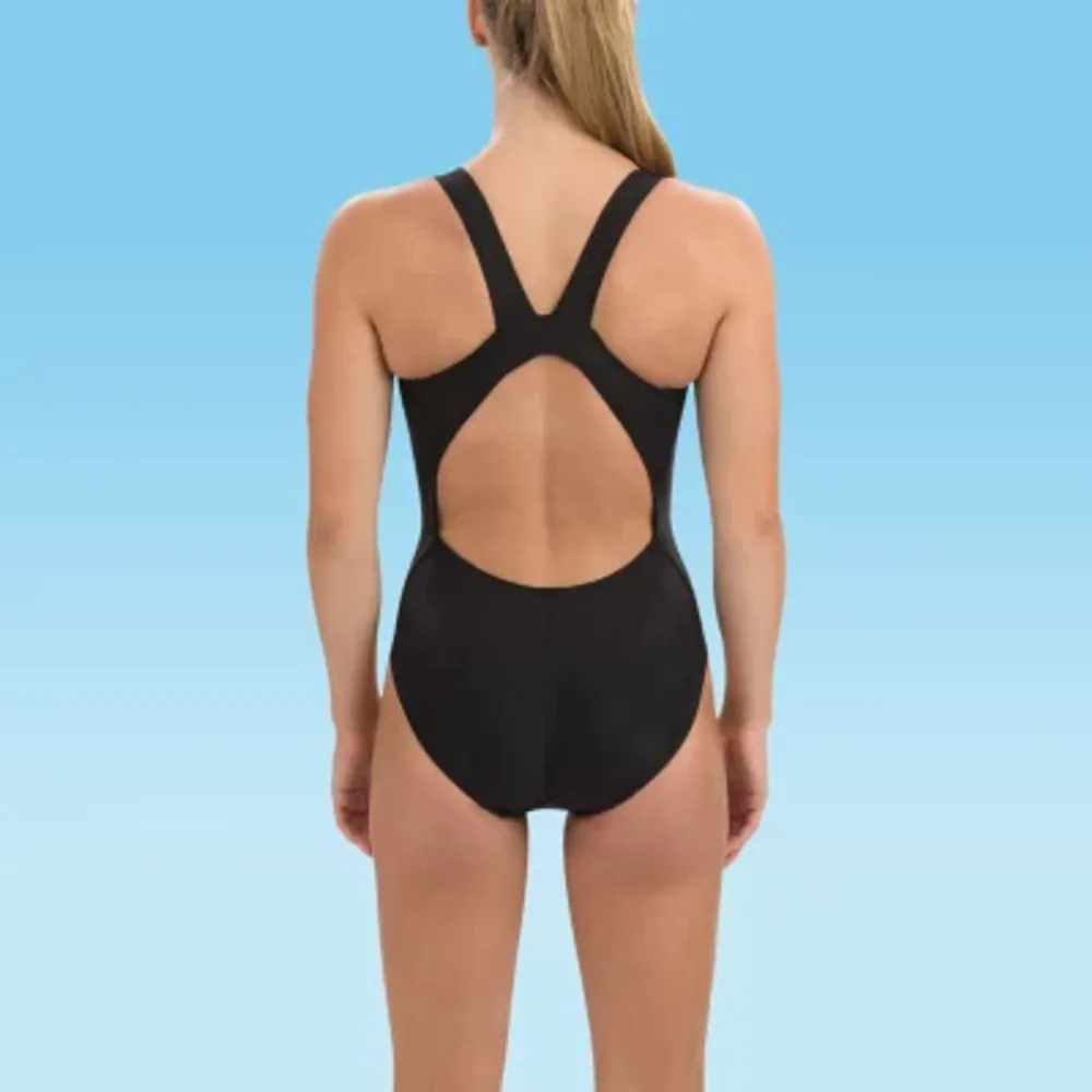 Dolfin Basics Solid Hp Back Womens One Piece Swimsuit