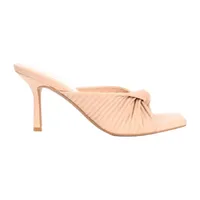 Journee Collection Greer Womens Open Toe Stiletto Heel Pumps