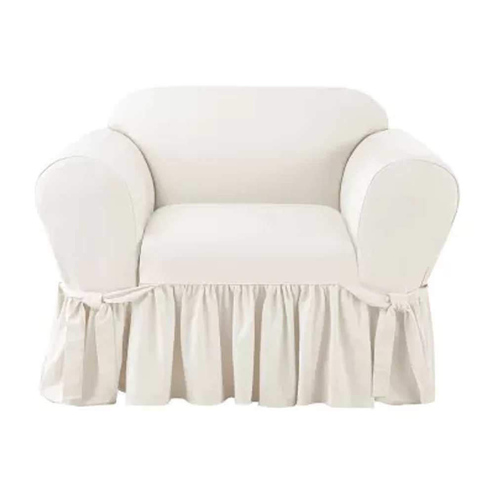 Sure Fit Essential Twill Chair Slipcover