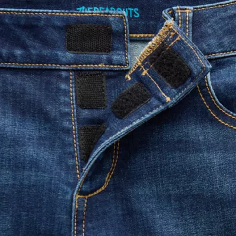 Thereabouts Little & Big Kid Girls Adaptive Superflex Mid Rise Regular Fit Bootcut Jean