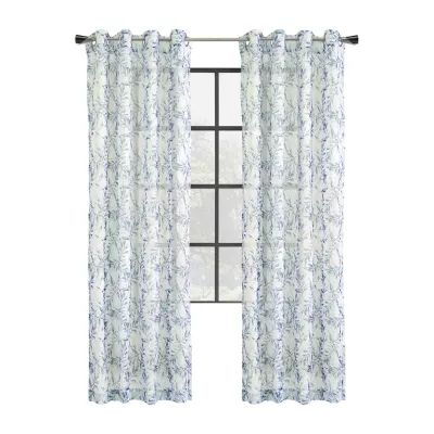 Jenny Grommet Top Light-Filtering Single Curtain Panel