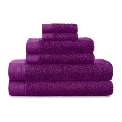 Distant Lands Perfect Color 6-pc. Bath Towel Set
