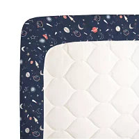 Nojo Super Soft Space Crib Sheet
