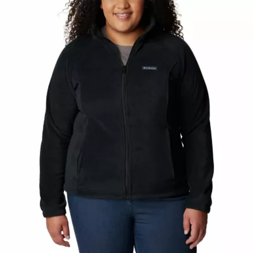 Columbia Benton Springs Womens Fleece Lightweight Plus Jacket