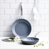 GreenPan Paris Pro Hard Anodized Cermaic Non-Stick 2-pc. Open Frypan Set