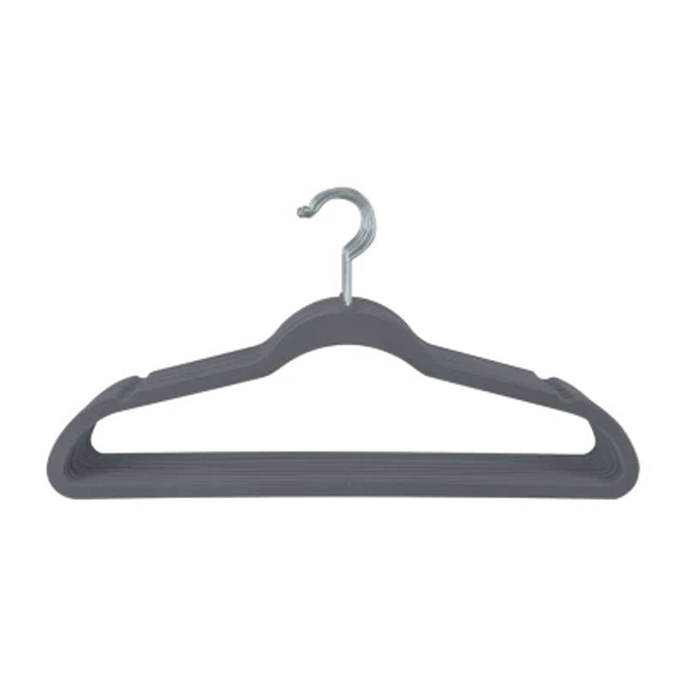 Simplify Super Slim Velvet Plastic Hangers