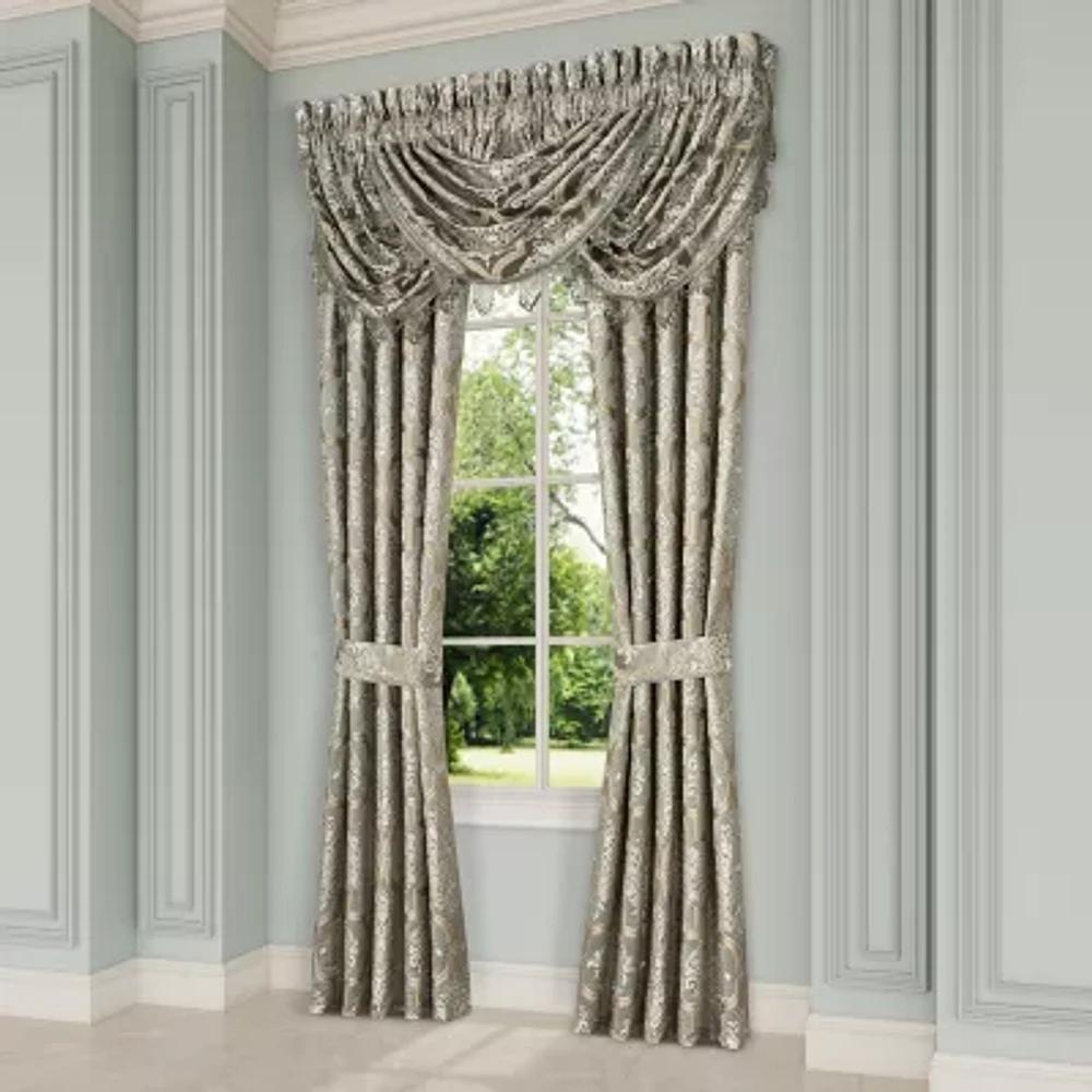 Queen Street Medellin Rod Pocket Blackout Set of 2 Curtain Panel
