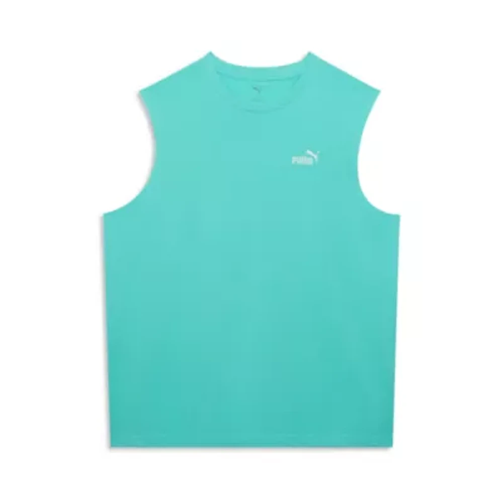 PUMA Mens Crew Neck Sleeveless Active Big and Tall Tank Top