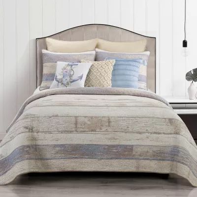 Donna Sharp Bleached Boardwalk Quilt Set
