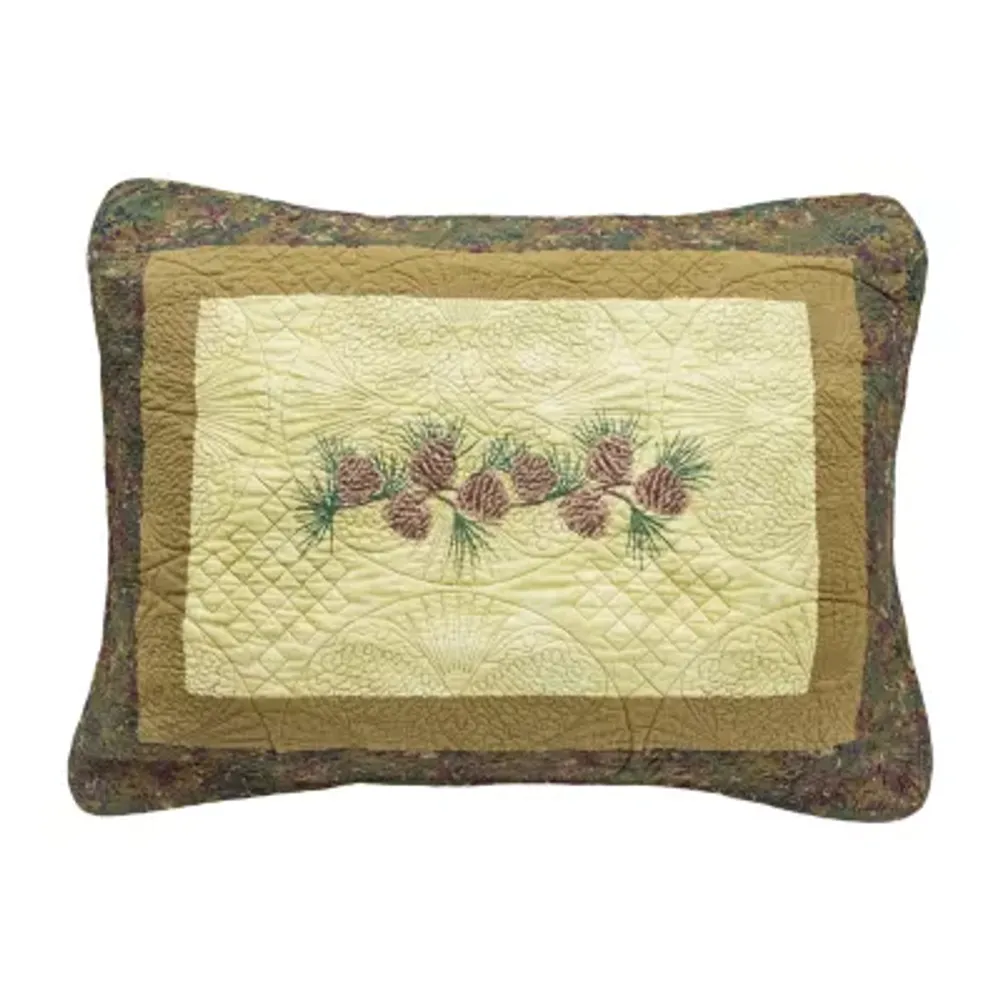 Donna Sharp Cabin Raising Pinecone Pillow Sham