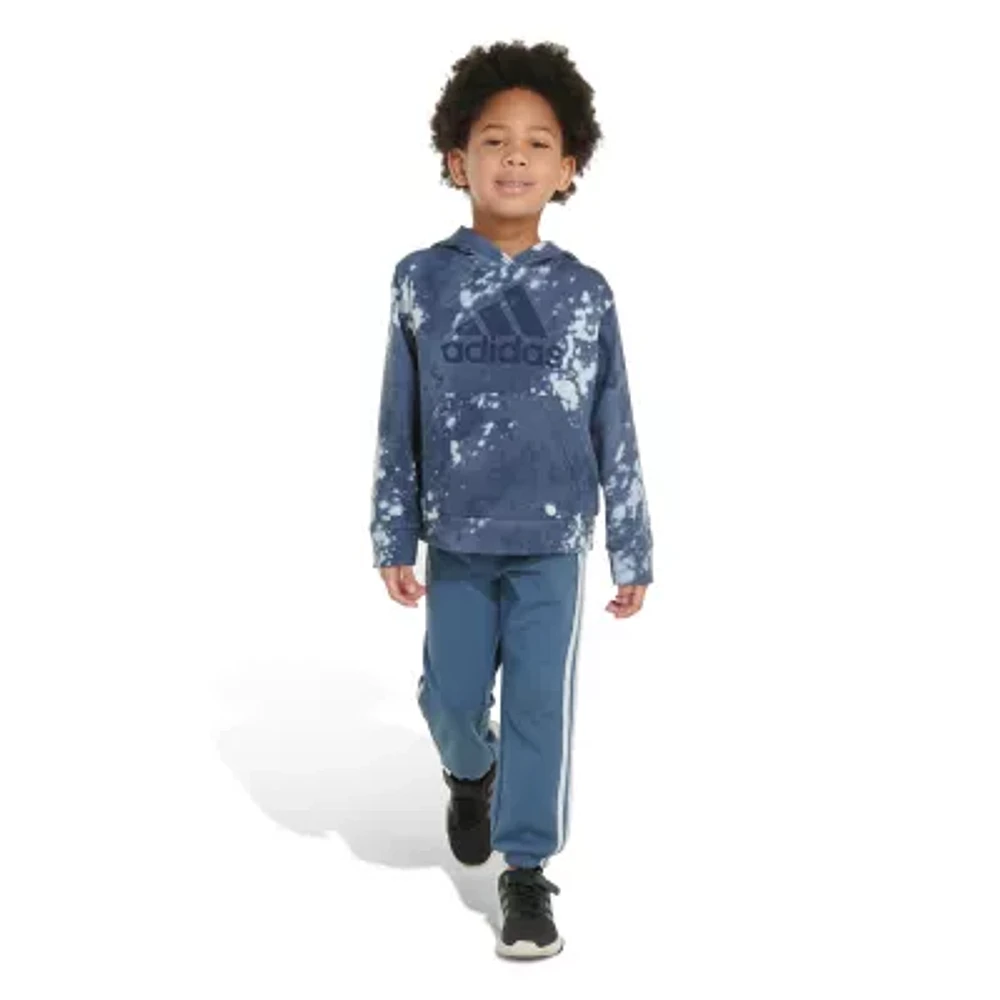 adidas Fleece Toddler Boys 2-pc. Pant Set