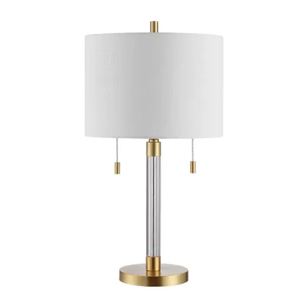 Safavieh 26.5" Bixby Glass Table Lamp