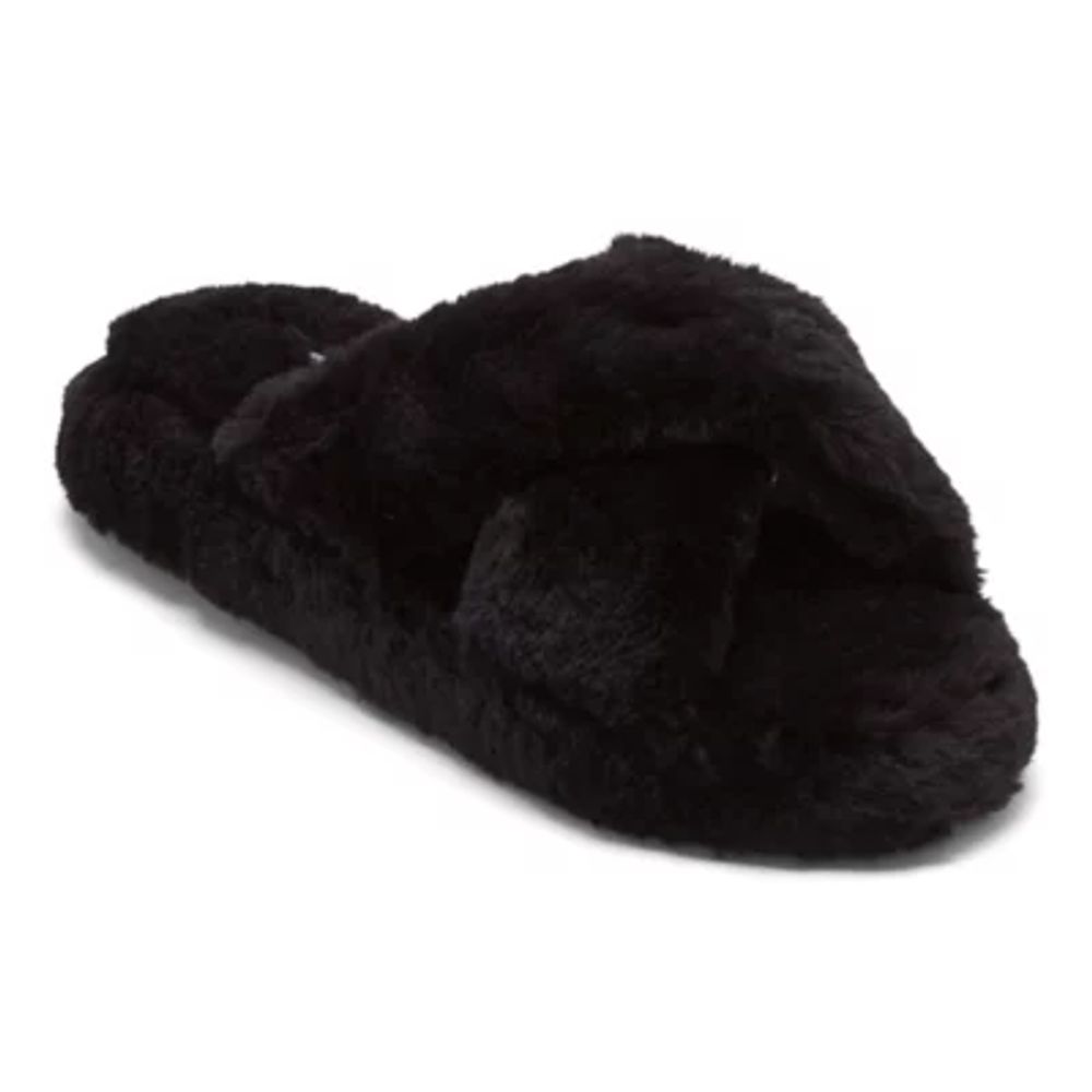 Mixit Criss Cross Womens Slip-On Slippers