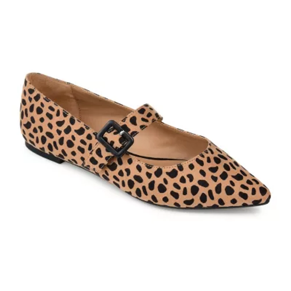 Journee Collection Karissa Womens Round Closed Toe Ballet Flats
