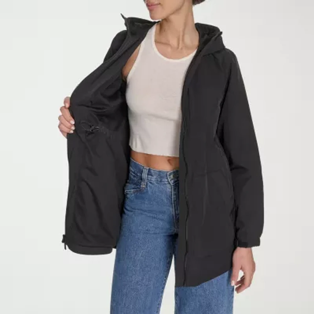 Champion Womens Hooded Water Resistant Midweight Raincoat