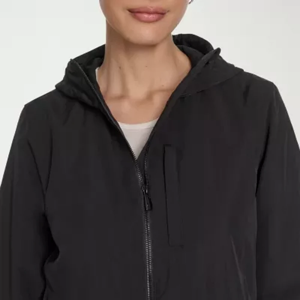 Champion Womens Hooded Water Resistant Midweight Raincoat