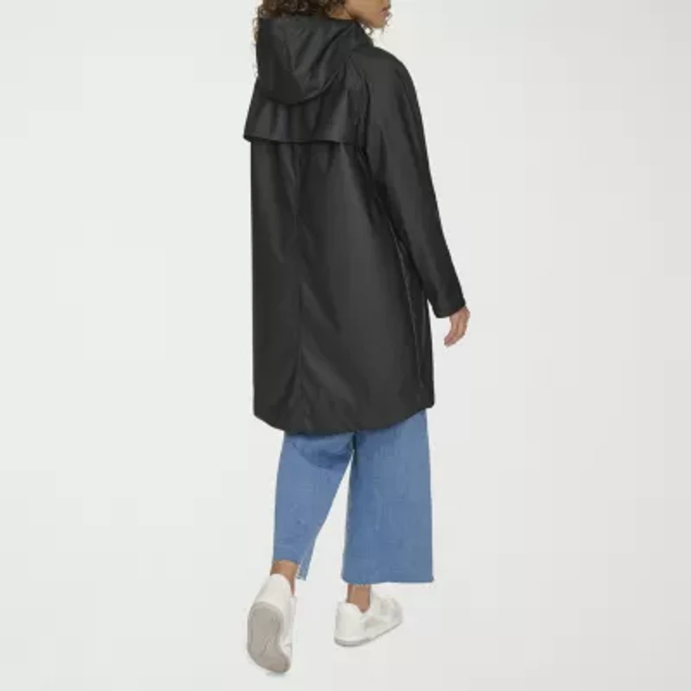 Levi's Womens Hooded Water Resistant Midweight Raincoat