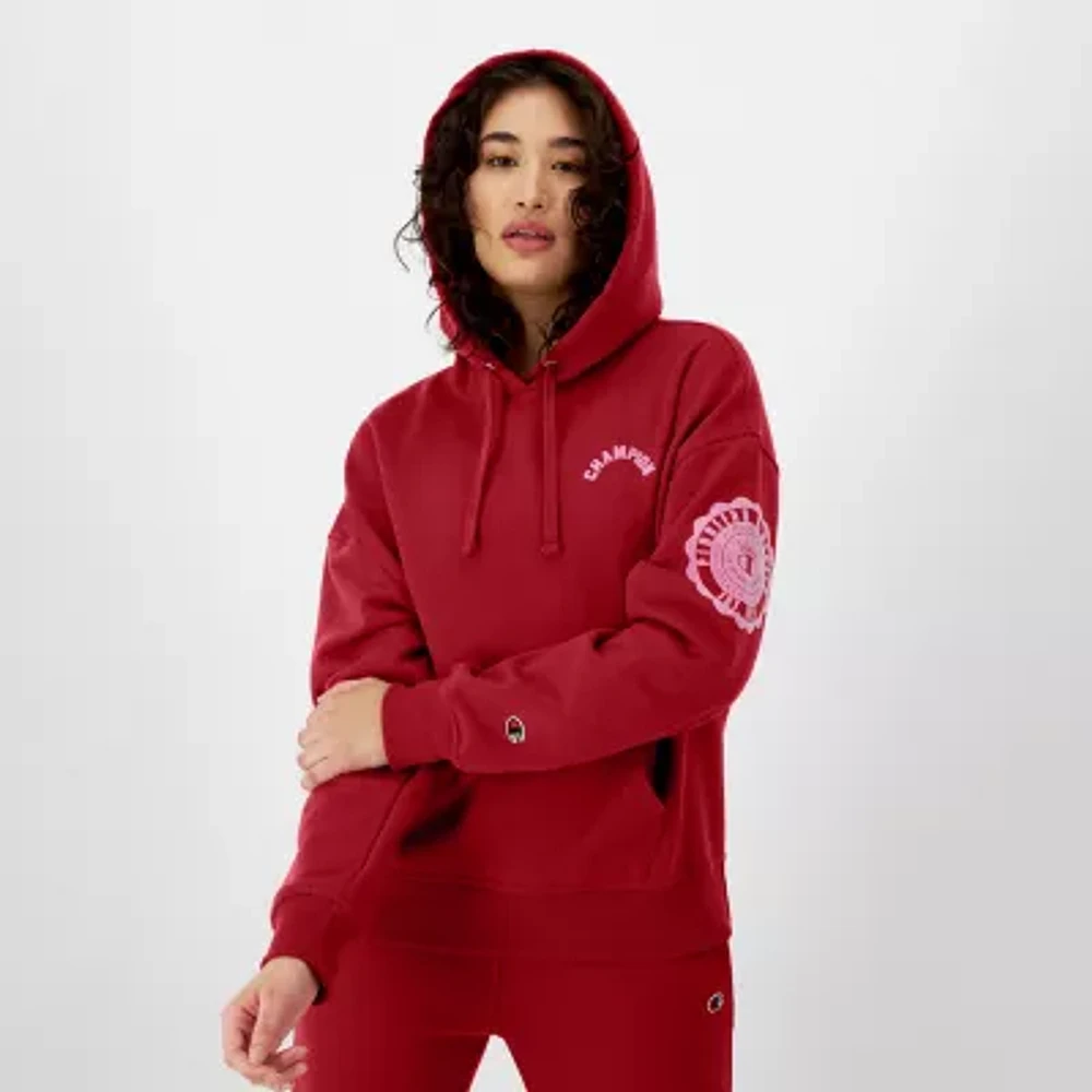 Champion Powerblend Womens Long Sleeve Active Hoodie