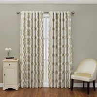 Eclipse Dixon Rod Pocket Blackout Single Curtain Panel
