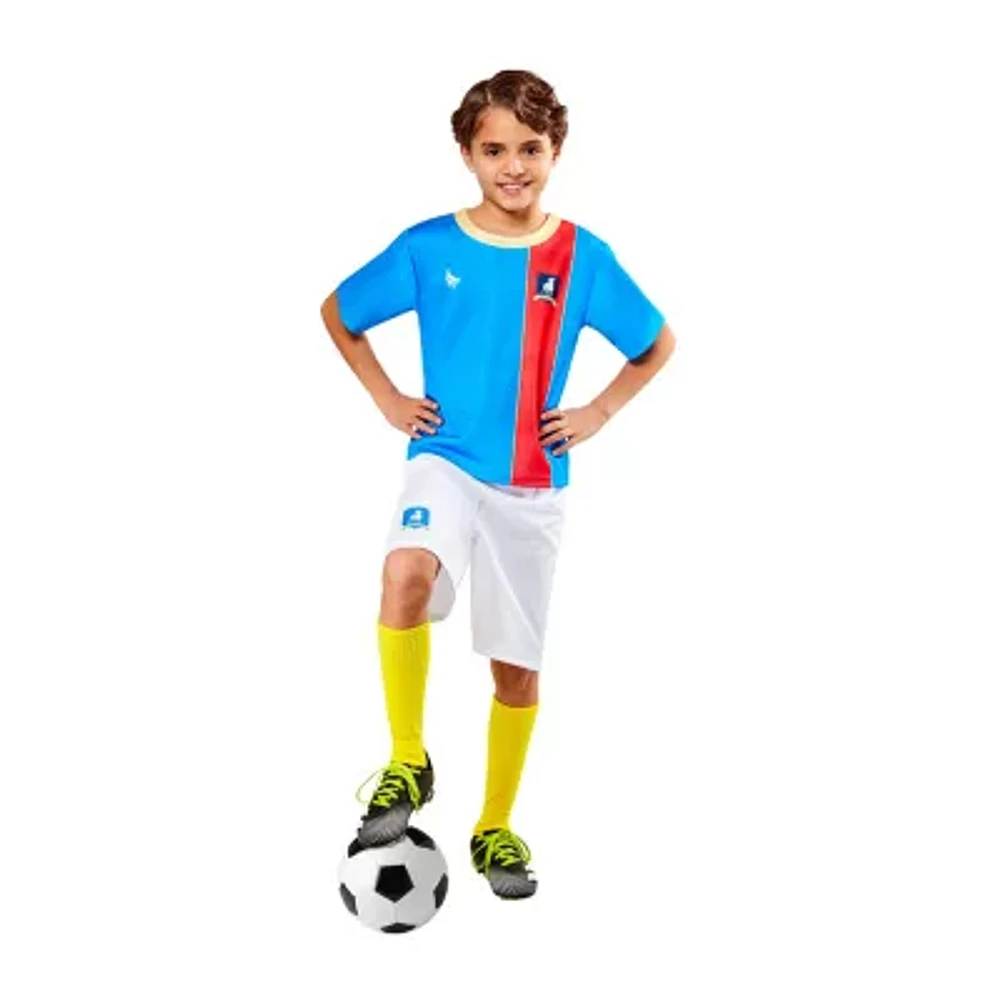 Little & Big Kid Boys Ted Lasso Afc Richmond Soccer Uniform 4-pc. Costume