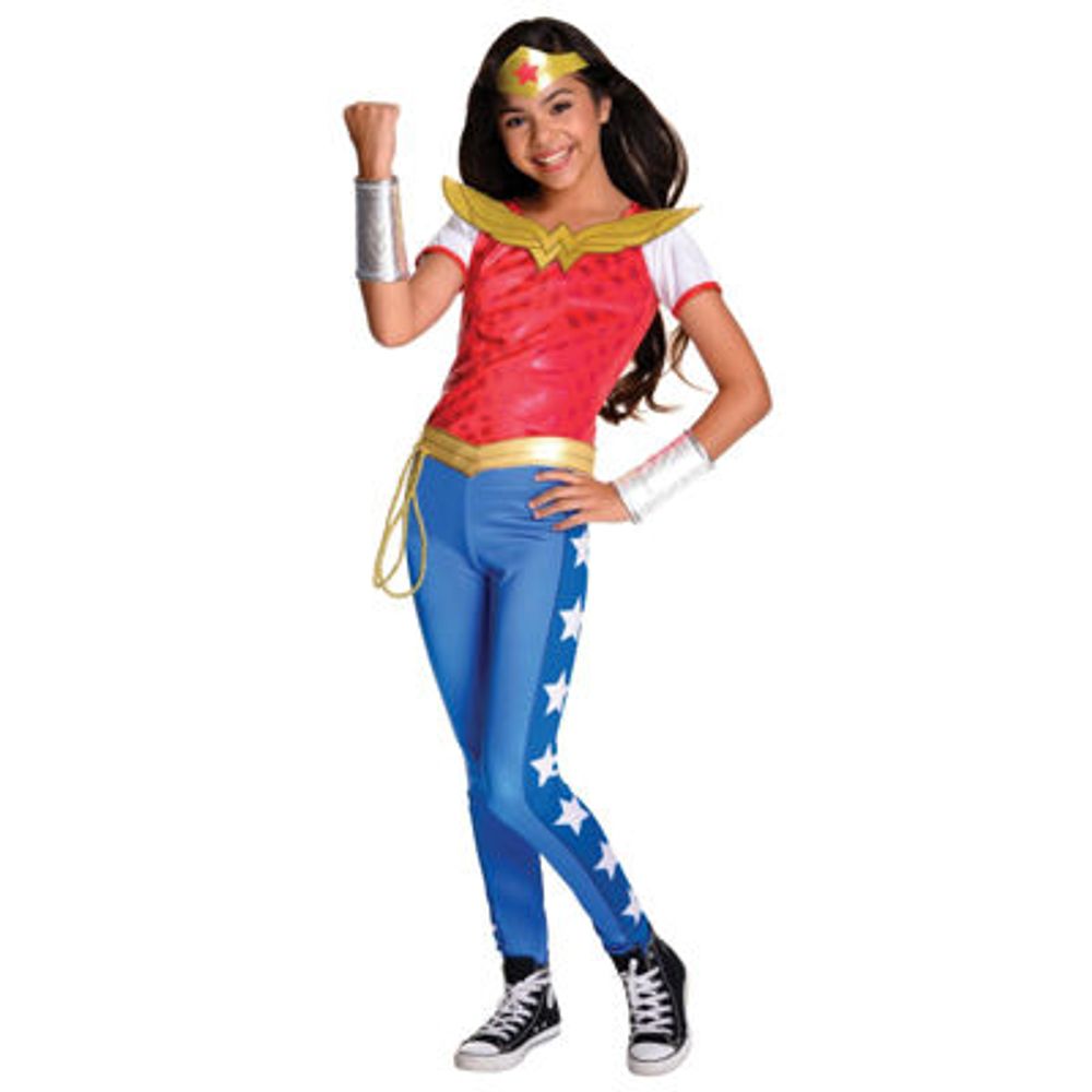 Little & Big Kid Girls Deluxe DC Comics Wonder Woman 5-pc. Costume
