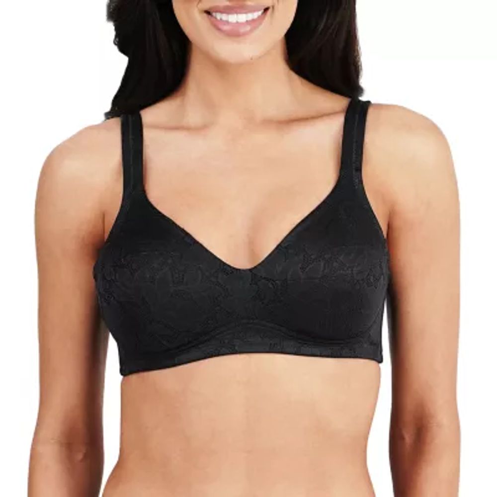Dominique Jolie Wireless Jacquard Minimizer Bra - 6018