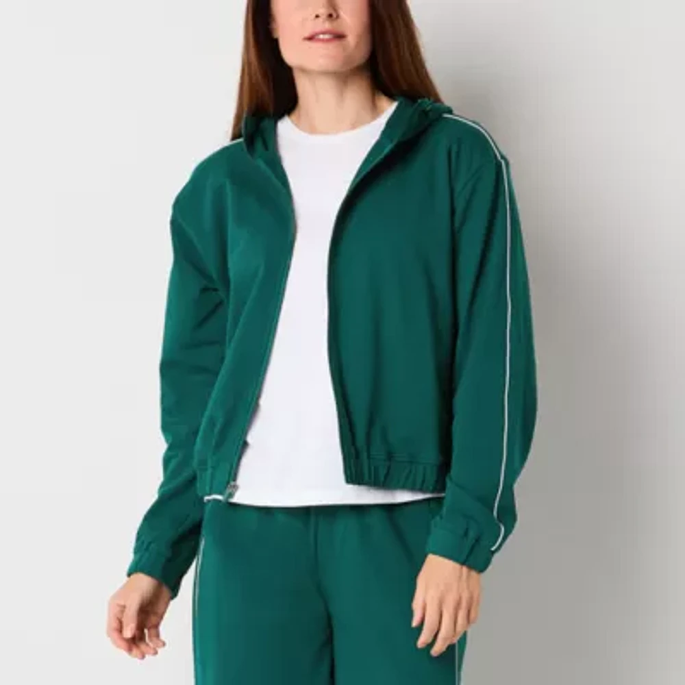 Xersion Womens Long Sleeve Zipper Active Hoodie