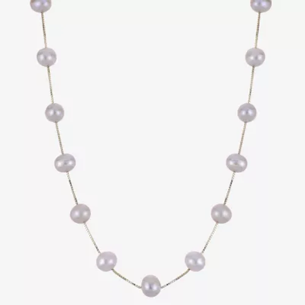 Womens Pink 17 Inch Strand Necklace
