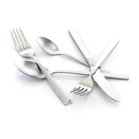 MegaChef. Cravat 20-pc. 18/10 Stainless Steel Flateware Set