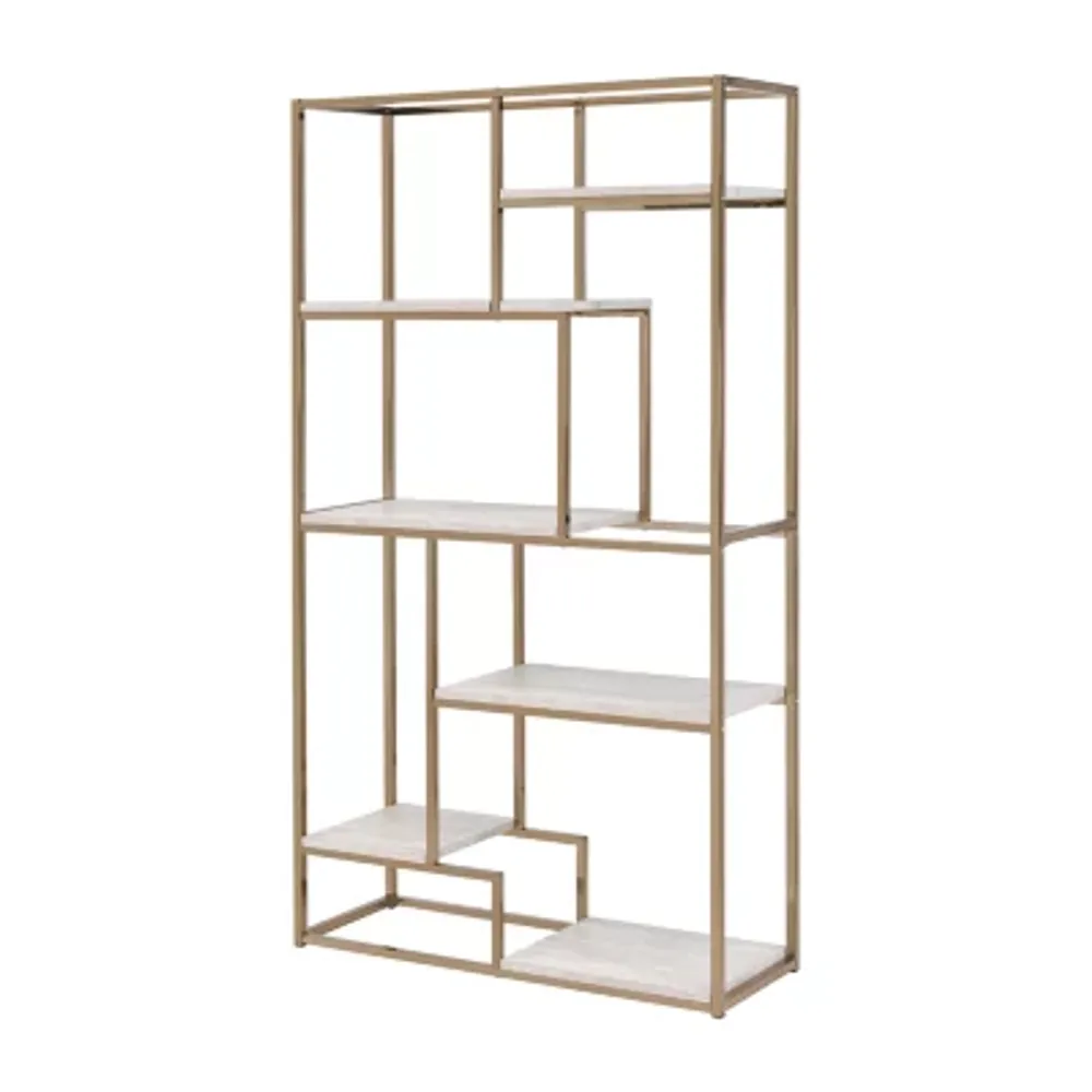 Klellia Home Office Collection 6-Shelf Bookcase