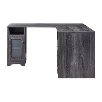 L-Shaped Storage Home Office Desk