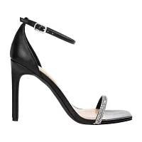 Journee Collection Zoya Womens Open Toe Stiletto Heel Pumps