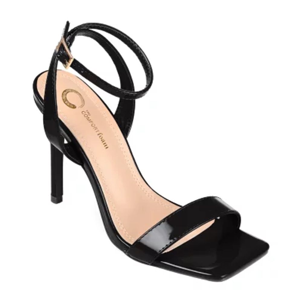 Journee Collection Dorian Womens Open Toe Stiletto Heel Pumps