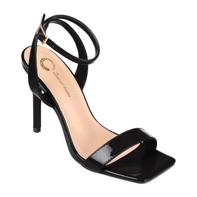 Journee Collection Dorian Womens Open Toe Stiletto Heel Pumps