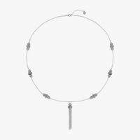 Monet Jewelry Tassel Womens 34 Inch Strand Necklace