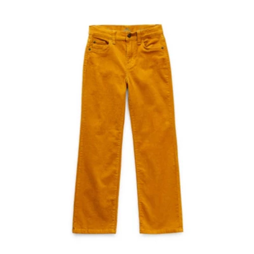 Thereabouts Little & Big Kid Girls Straight Fit Corduroy Pant