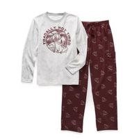Thereabouts Little & Big Kid Boys Crew Neck Long Sleeve 2-pc. Pajama Sets