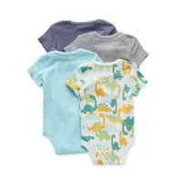 Okie Dokie Baby Boys Crew Neck Short Sleeve -pc. Bodysuit
