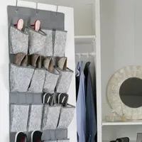 Kennedy International 20-Compartment Shoe Rack