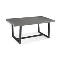 Rectangular Wood-Top Dining Table
