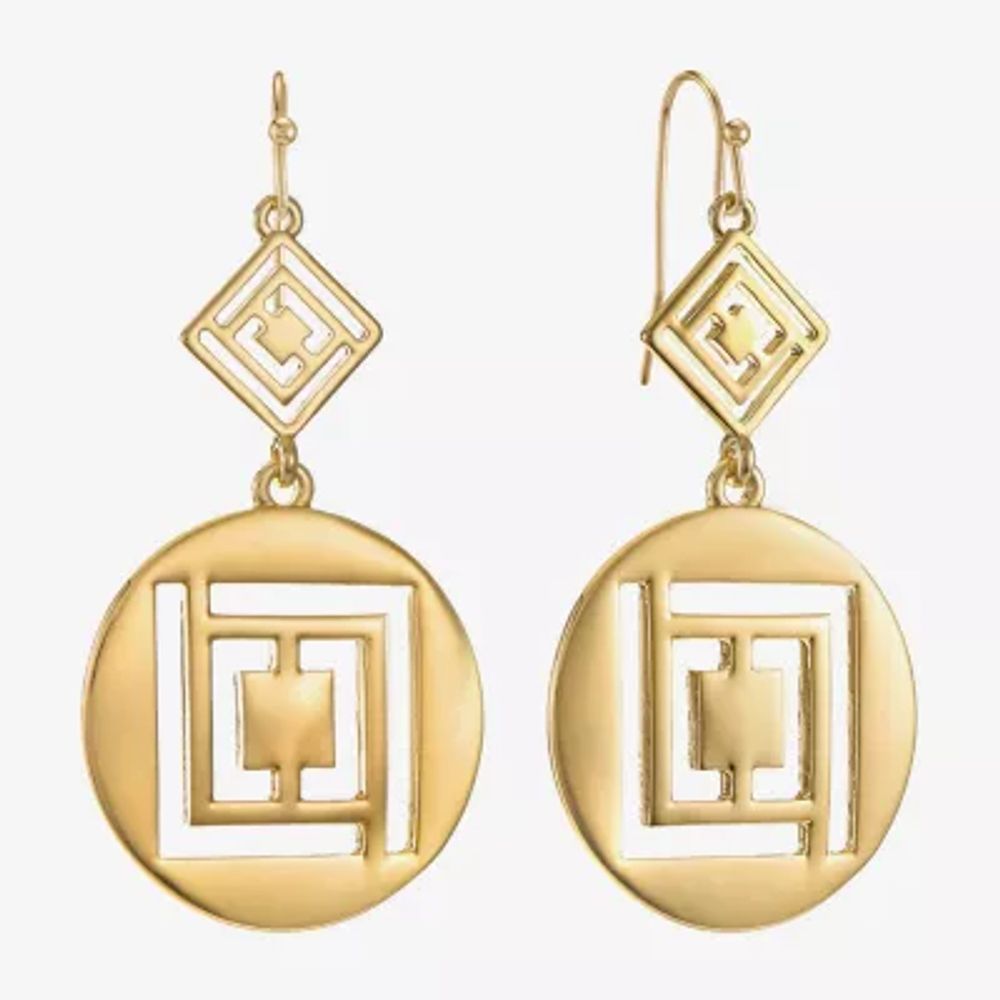 Liz Claiborne Double Womens Drop Earrings