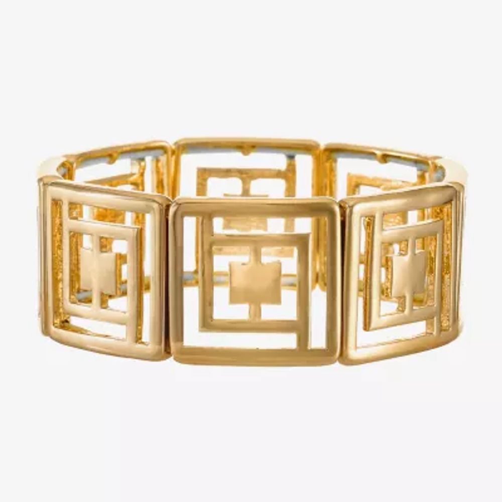 Liz Claiborne Womens Square Stretch Bracelet