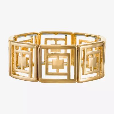 Liz Claiborne Womens Square Stretch Bracelet