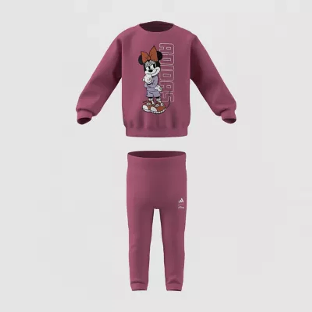 adidas x Disney Toddler Girls 2-pc. Minnie Mouse Legging Set