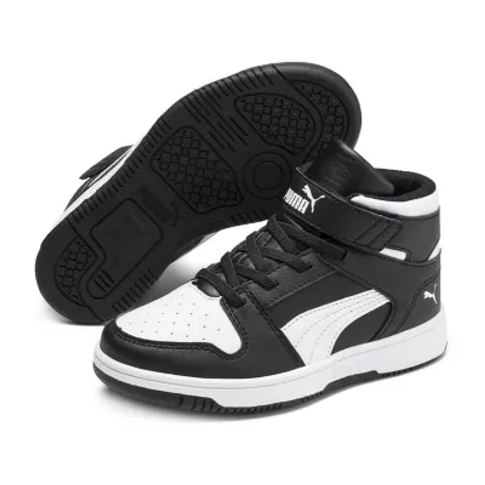 PUMA Rebound Little Kid Boys Basketball Shoes