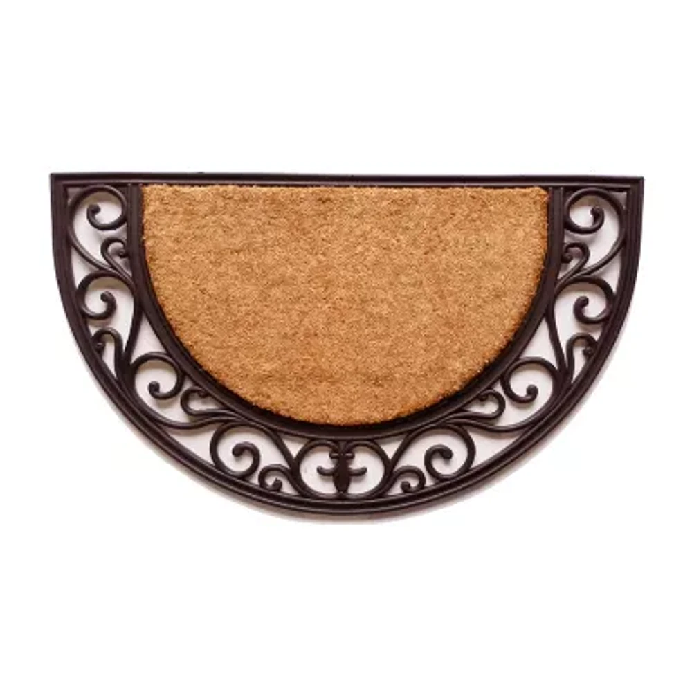 Calloway Mills Plantation Arch Outdoor Rectangular Doormat