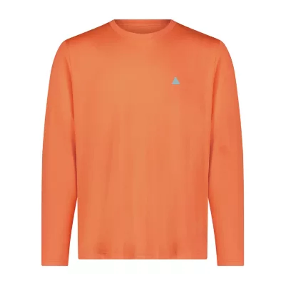 ANGLR Mens Crew Neck Long Sleeve T-Shirt - Escape to Paradise