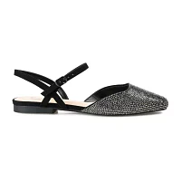 Journee Collection Nysha Womens Square Ballet Flats