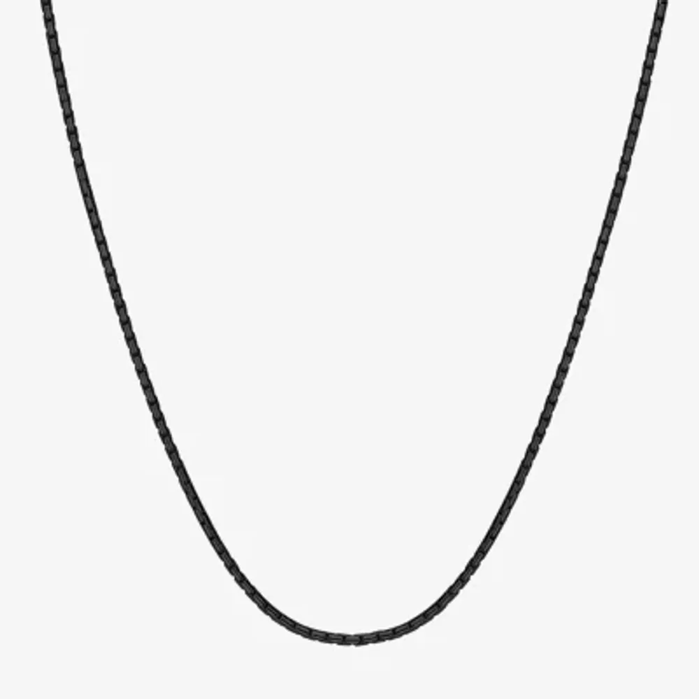 Mens Stainless Steel 24 Inch Snake Chain Necklace